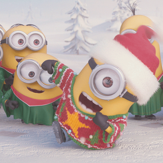 christmas minions