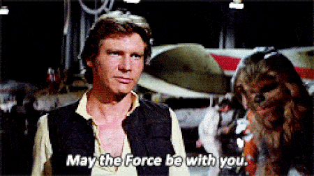 kalh epityxia may the force be with you
